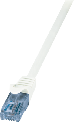 Logilink CP3061U U/UTP CAT6a Patch kábel 3m - Fehér