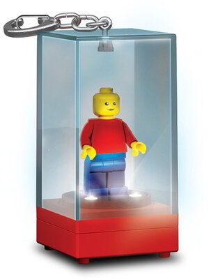 LEGO Classic LGL-KE75 Átlátszó világító doboz Kulcstartó
