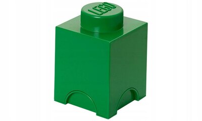 LEGO 40011734 Tároló doboz 1 - Sötétzöld
