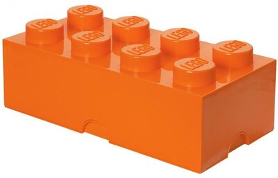 LEGO 40041760 Tároló doboz 8 - Ragyogó narancs