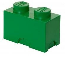 LEGO 40021734 Tároló doboz 2 - Sötétzöld