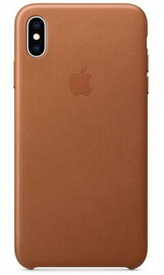 Apple Iphone XS Max Leather Bőrtok - Barna