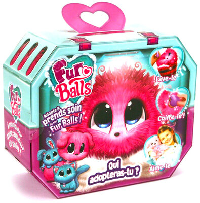 Imc Toys FUR635P Fur Balls meglepetés állatka - Rózsaszín