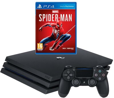 Sony Playstation 4 Pro 1TB + Spider-Man