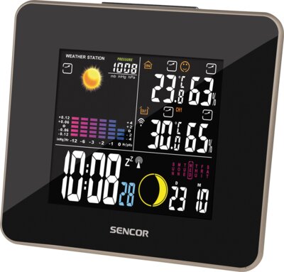 Sencor SWS260 LCD időjárás-állomás