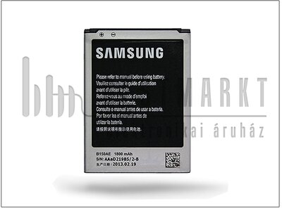 Samsung i8260 Galaxy Core gyári akkumulátor - Li-Ion 1800 mAh - EB-B150AE (csomagolás nélküli)