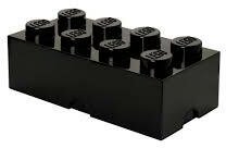 Lego 40061740 Ttárolódoboz (4x2) - Fekete