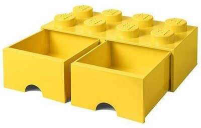 Lego 40061740 Fiókos tárolódoboz (4x2) - Sárga