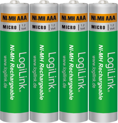 Logilink LR03RB4 Micro Akkumulátor 1000mAh (4db/csomag)
