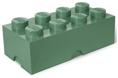 Lego 40061740 Ttárolódoboz (4x2) - Homokzöld