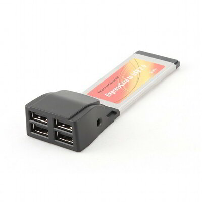 Gembird PCMCIAX-USB24 USB 2.0 34mm ExpressCard (4 port)