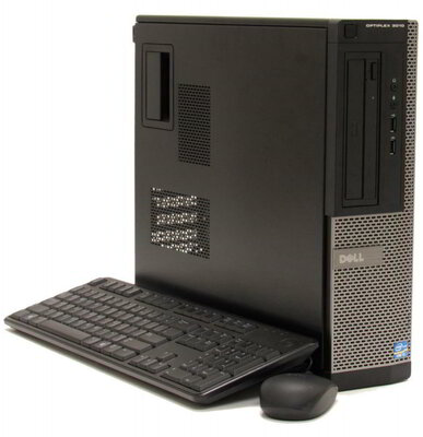 Dell Optiplex 3010 Desktop Intel i3-3240/4GB/500Gb/DVD + ajándék billentyűzet és egér (használt)