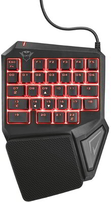 Trust GXT 888 Assa USB Gaming Billentyűzet ENG - Fekete
