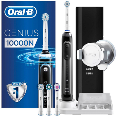 Oral-B Pro 10000N Braun Sensitive Elektromos fogkefe - Fekete