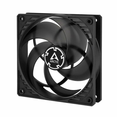 Arctic P12 PWM 120mm PWM rendszerhűtő (Fekete/Áttetsző)