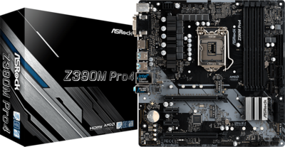 ASRock Z390M Pro4 Alaplap