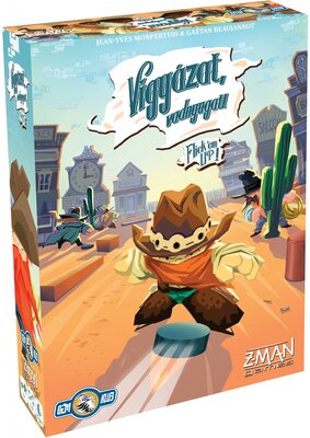 Z-Man Games Vigyázat, vadnyugat - Flick 'em Up! társasjáték