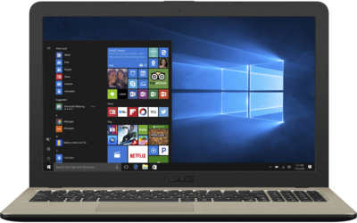 Asus VivoBook X540 15.6" Notebook Csokoládé Fekete + Endless