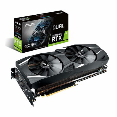 Asus GeForce RTX 2070 8GB GDDR6 OC DUAL Videokártya
