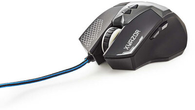 Nedis GMWD200BK USB Gaming Egér - Fekete