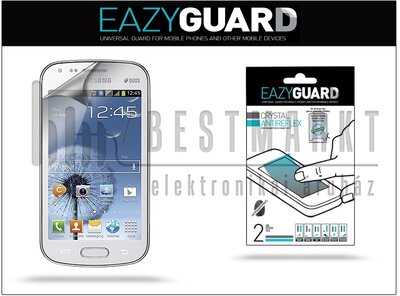 Samsung S7562 Galaxy S Duos képernyővédő fólia - 2 db/csomag (Crystal/Antireflex)