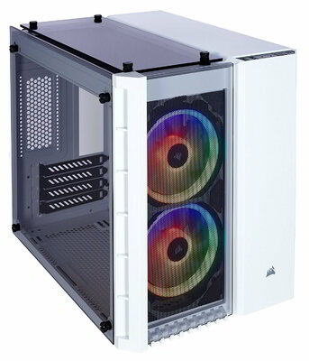 Corsair Crystal Series 280X RGB Számítógépház - Fehér