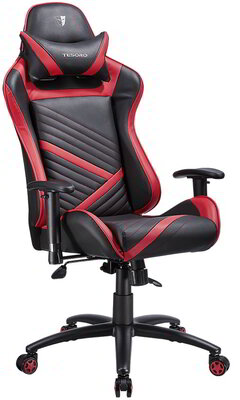 Tesoro Zone Speed Gamer szék - Fekete/Piros