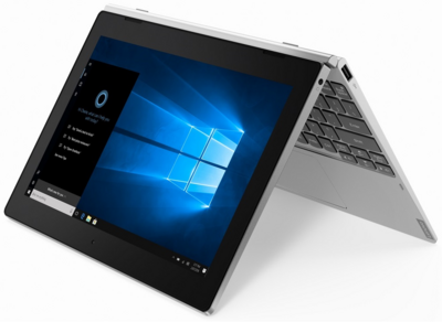Lenovo Ideapad D330 10.1" Touch Notebook Szürke + Win 10
