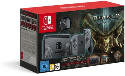 Nintendo Switch Szürke + Diablo III Eternal Collection - Limited Edition Bundle