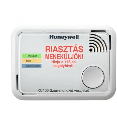 Honeywell XC100-HU-A Szén-monoxid vészjelző