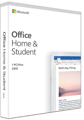 Microsoft Office 2019 Home & Student licenc BOX ENG (1 PC)