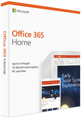 Microsoft Office 365 Otthoni verzió licenc P4 BOX ENG (6 felhasználó / 1 év)