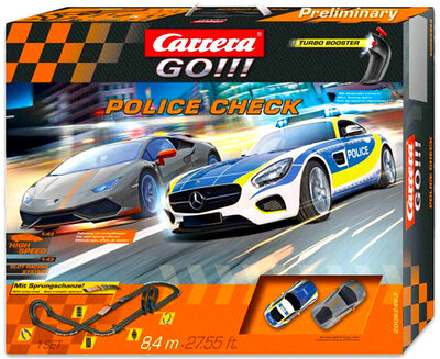 Carrera GO! 20062463 Police Check versenypálya