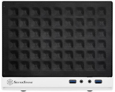 Silverstone Sugo Series SST-SG13WB Számítógépház - Fekete/Fehér