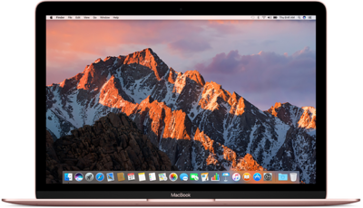Apple Macbook 12" Rose Gold MacOS Sierra (MNYM2B/A)