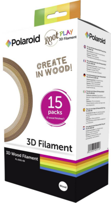 Polaroid Root 3D WOOD Filament 1.75mm - 3-féle fa