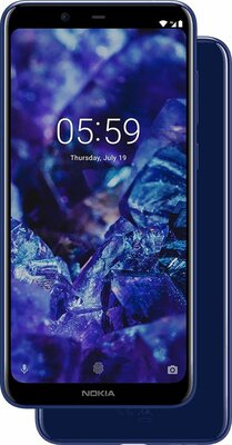 Nokia 5.1 Plus Dual SIM Okostelefon - Kék