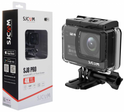 SJCAM SJ8 Pro 4K Akciókamera - Fekete