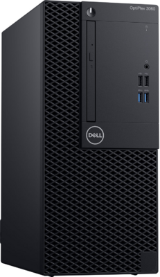 Dell OptiPlex 3060 Mini-Tower Számítógép + Egér és billentyűzet + Win 10 Pro (3060MT-9)