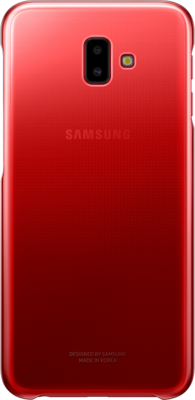 Samsung EF-AJ610CREGWW Galaxy J6+ (2018) Hátlap - Piros