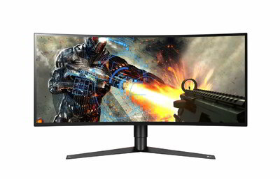 LG 34" 34GK950G-B ívelt monitor
