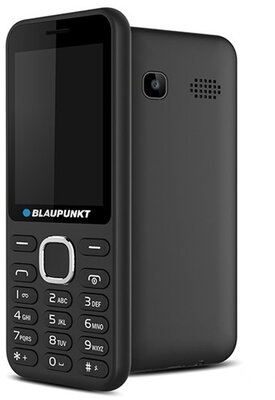 Blaupunkt FM 01 Butterfly Dual SIM Mobiltelefon - Fekete