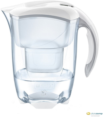 Brita Elemaris Cool 2.4L Kancsó + Vízszűrő filter - Fehér