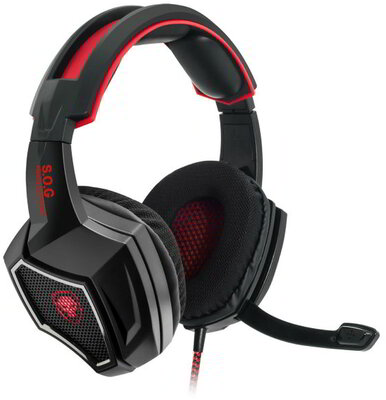 Spirit of Gamer XPERT-H500 7.1 Surround Gaming Headset Fekete/Piros