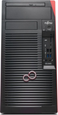 Fujitsu CELSIUS W580 Munkaállomás + billentyűzet és egér + Win 10 Pro