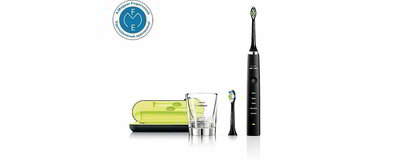 Philips Sonicare DiamondClean Elektromos fogkefe üvegpohár töltővel