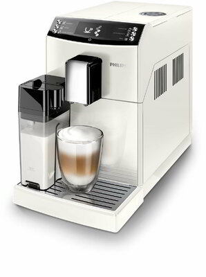 Philips Series 3100 Automata kávégép beépített tejtartállyal - Fehér
