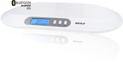 Beez EB-524BT Digitális Babamérleg - Fehér
