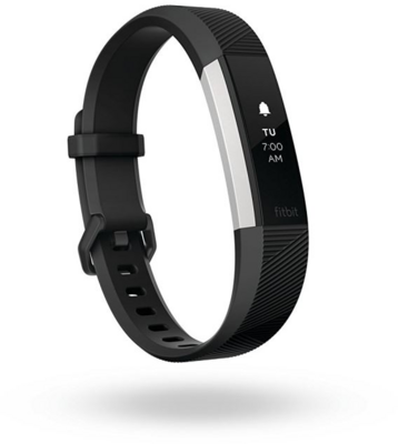 Fitbit Alta HR aktivitásmérő karpánt small fekete / ezüst /FB408SBKS-EU/