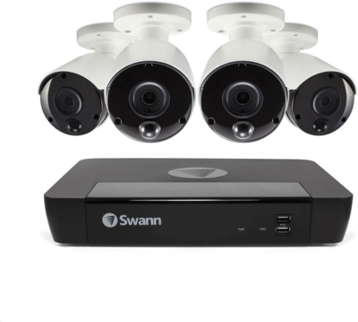 Swann 8 csatornás NVR + 4 db 5MP kamera /SWNVK-875804/